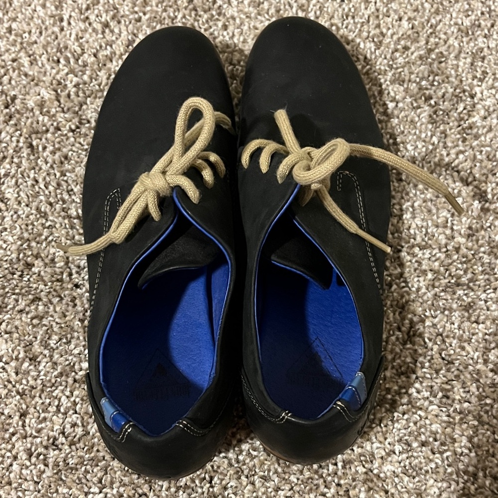 John Fluevog Women's Black Lace Up Oxford Shoes Size 6 Excellent Condition - Picture 3 of 3